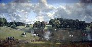 John Constable Wivenhoe Park, Essex, Wohnsitz des Major-Generals Rebow oil painting on canvas